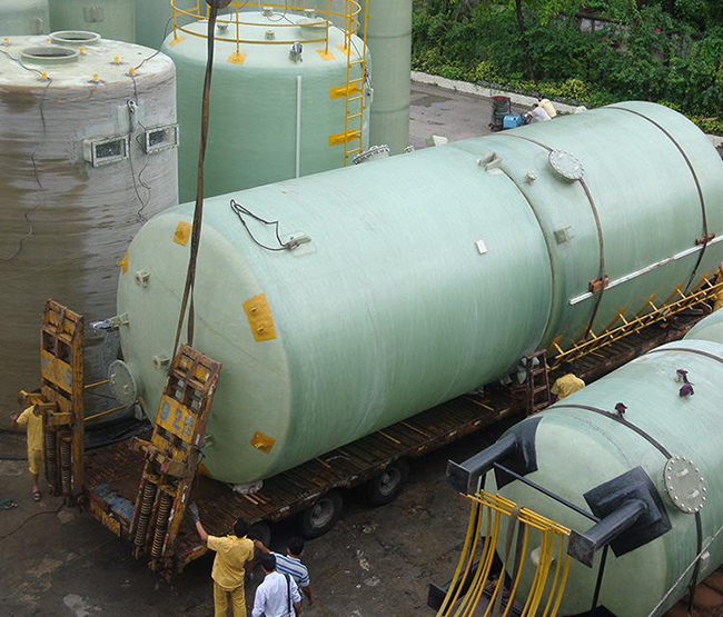 玻璃钢卧式储罐