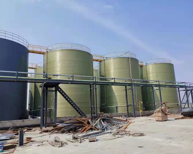 玻璃钢立式储罐